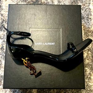 YSL opyum patent sandals 85 MM